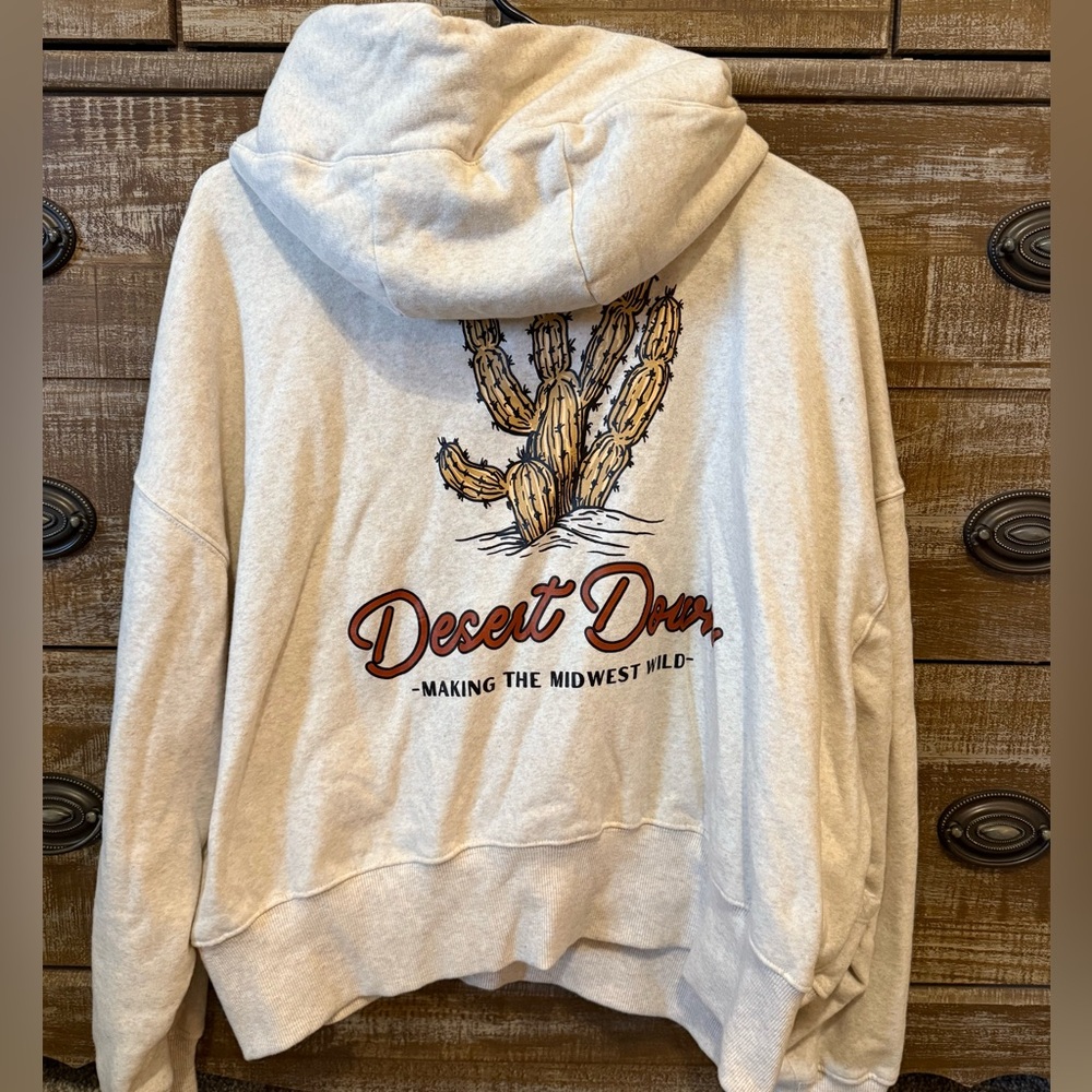 Beige Hoodie